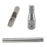 Stainless Steel 13 Flat-Shovel Tip, Tube and 3/4-1/2" Taper Grip