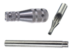 Stainless Steel 1-3 Diamond Tip, Tube and 3/4-1/2" Taper Grip