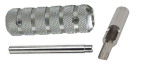 T316 Stainless Steel 4-5 Flat-Open Tip with Tube and 5/8" Grip