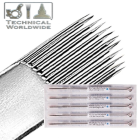  23 Curved Magnum #12 Long Taper Tattoo Needles - 5 Pack