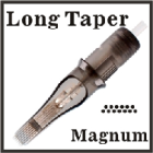 ELITE II Needle Cartridge-15 Magnum-Long Taper-Open Tip - Box of 20