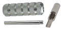 T316 Stainless Steel 4-5 Flat-Open Tip with Tube and 5/8" Grip