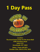 1 Day Pass - Inked In Elmira 2024 Tattoo Convention