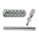 T316 Stainless Steel 1-3 Round Tip with Tube and 5/8" Grip