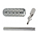 T316 Stainless Steel 4-8 Round Tip with Tube and 3/4" Grip