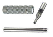 Stainless Steel 4-8 Diamond Tip, Tube and 5/8" Grip