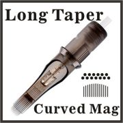 ELIITE II Needle Cartridge 19 Curved Magnum-Long Taper