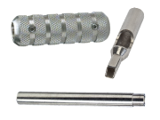 Stainless Steel 6-7 Flat-Closed Tip, Tube and 5/8" Grip