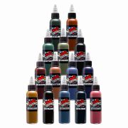 Mom's Inks' 14 Bottle Earth Tone Color Set