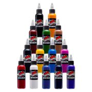 Mom's Inks' 14 Bottle Primary Color Set One