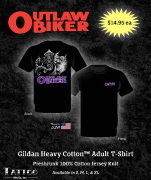 Outlaw Biker Men's and Women's T-Shirts