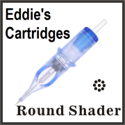 Eddie's Needle Cartridge 14RS #12/Medium Taper Box of 20