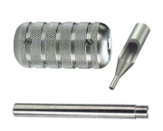 Stainless Steel 4-8 Round Tip, Tube and 1" Grip
