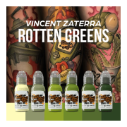 World Famous Vincent Zaterra Rotten Greens Ink Set