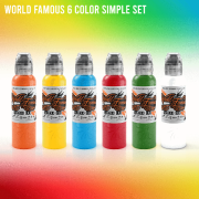 World Famous 6 Simple Color Set