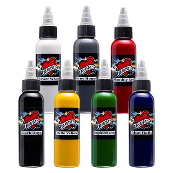 Eternal Tattoo Ink Set size 25 x 1/2 oz - MADE IN USA