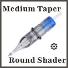 ELITE III Needle Cartridge 11 Round Shader -Medium Taper