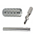 T316 Stainless Steel 14-18 Diamond Tip with Tube and 3/4" Grip