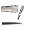 T316 Stainless Steel 4-8 Diamond Tip with Tube and 1-3/4" Taper Grip