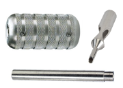 T316 Stainless Steel 1-3 Round Tip with Tube and 1" Grip