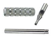 Stainless Steel 4-8 Diamond Tip, Tube and 9/16" Grip