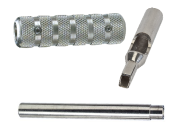 Stainless Steel 4-5 Flat-Closed Tip, Tube and 9/16" Grip