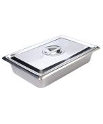Stainless Steel Tray- Large w/Cover