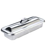 Stainless Steel Tray w/Cover- Small