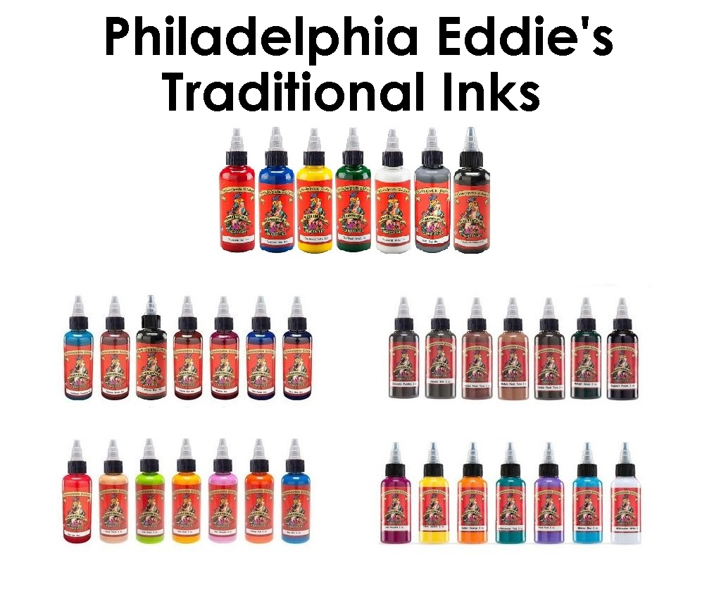 Philadelphia Eddie's Traditional Inks